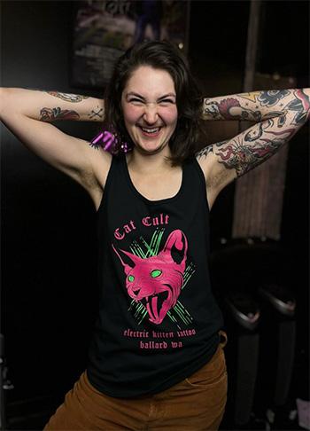 Best Tattoo Parlor —  Electric Kitten Tattoo