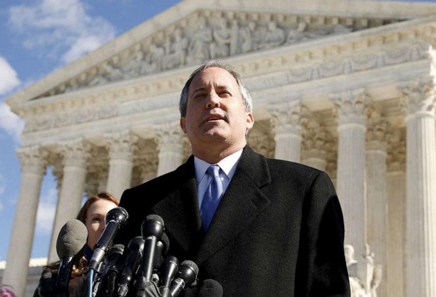 Texas Attorney General Ken Paxton — Photo by Kevin Lamarque / Reuters