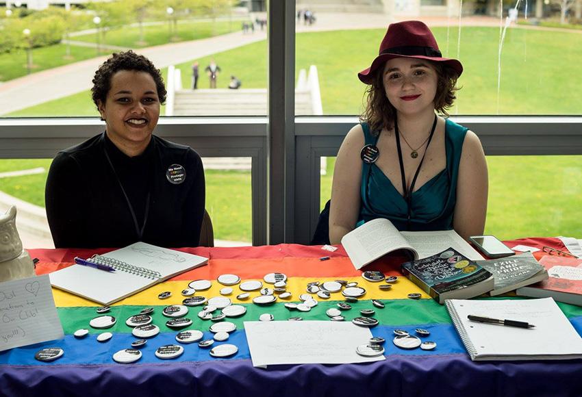 WWU Queer Writers Club at WWU Queercon 2017 — Courtesy photo