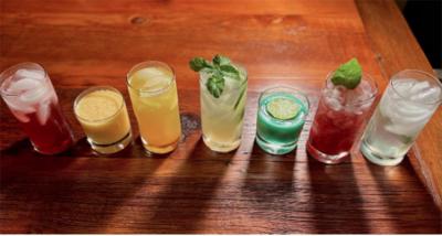 Liven up your Pride month with this rainbow of cocktails