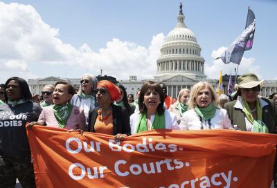 Squad goals: 17 House Democrats arrested at abortion protest