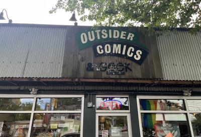 Geek out at Outsider Comics