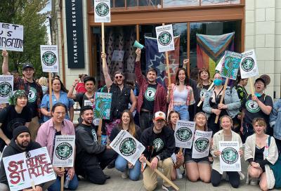 Seattle Starbucks workers win nation's first bargaining victory, employer makes concessions to laid-off workers