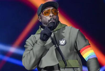 Black Eyed Peas' rainbow armbands outrage Polish traditionalists