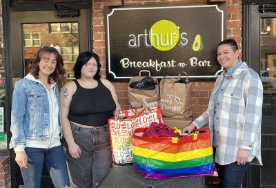 Alki Beach Pride warms hearts with first clothing drive