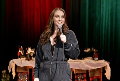 Monica Nevi gets festively funny with Jokes for the Holidays 