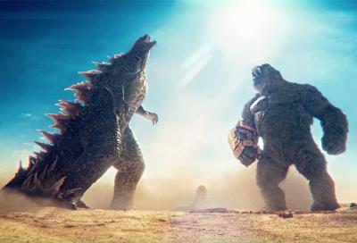 Goofy and imaginative Godzilla x Kong a mixed bag of Monsterverse mayhem