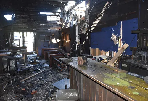 ARSON AT LUMBER YARD: Fire at Gay bar found to be arson, possible hate crime