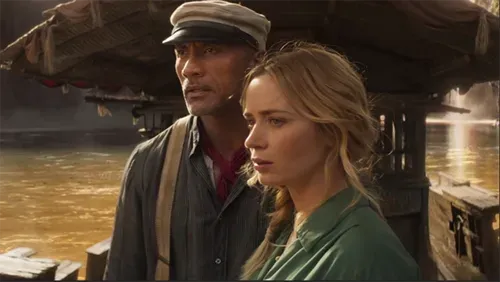 Blunt and Johnson charm, yet Jungle Cruise remains a rudderless romantic adventure