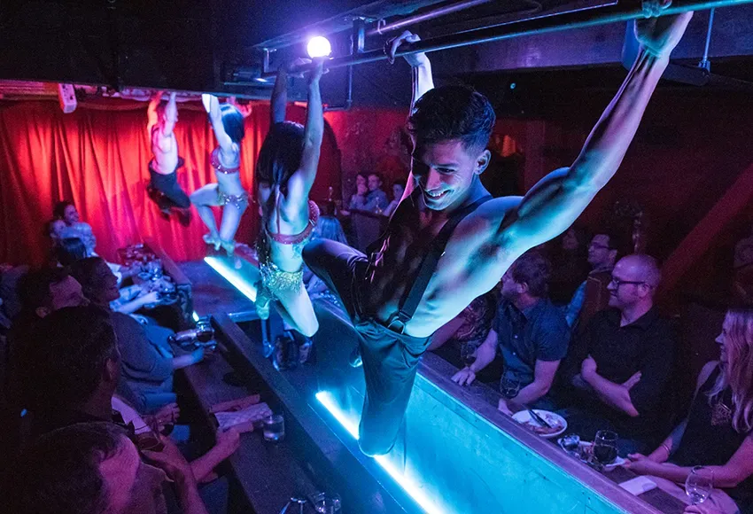 Photo courtesy of the Can Can Culinary Cabaret