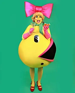 Ms. Pak-Man sings again! 