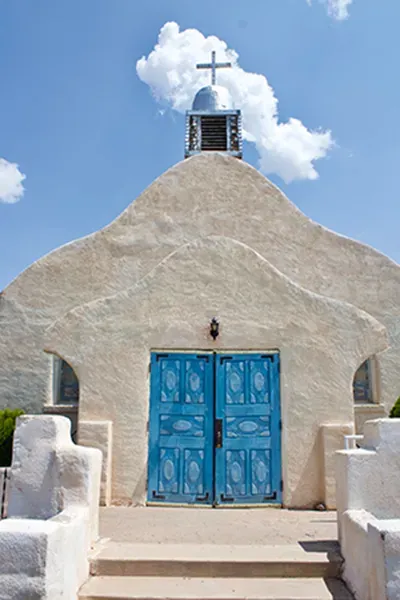 Sunflowers, blue doors, and sunsets on the plains: A New Mexico vacation