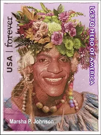 Stamps celebrate the Legacy of Marsha P. Johnson