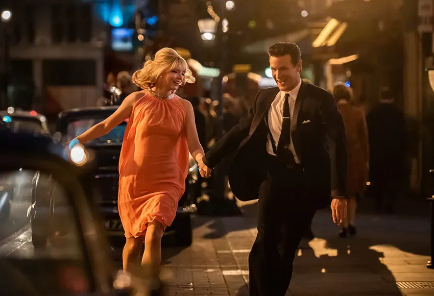 Anya Taylor-Joy and Matt Smith in Last Night in Soho – Photo courtesy of Focus Features
