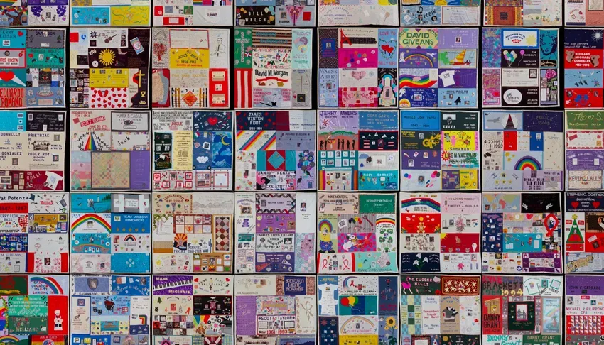 Images courtesy of the National AIDS Memorial