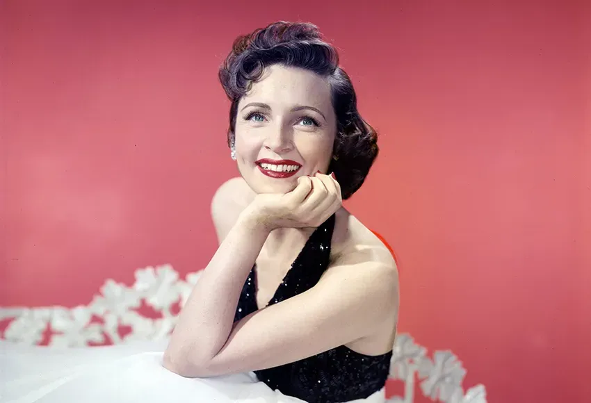 A young Betty White – Photo courtesy of ABC Photo Archives