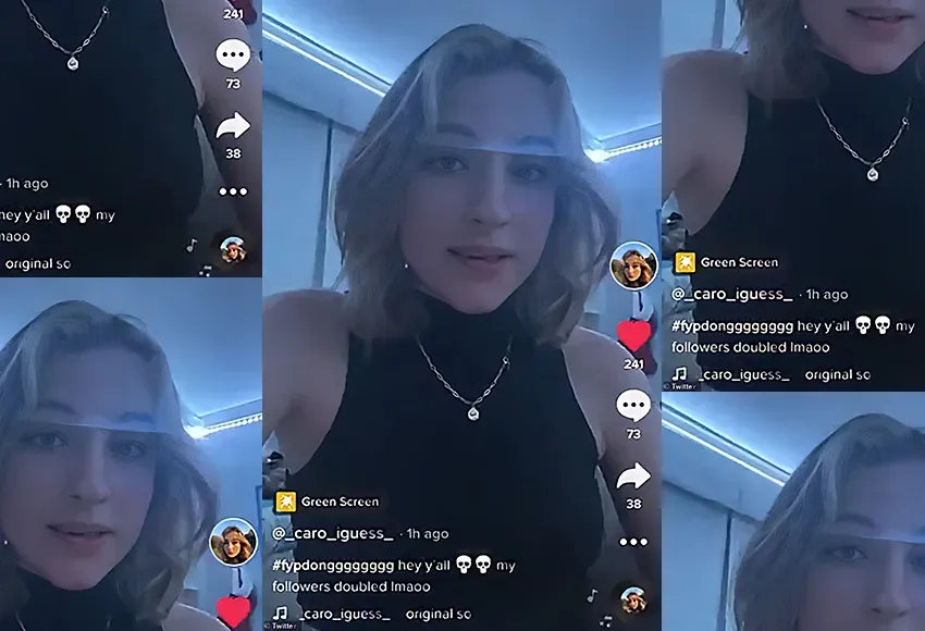  Image courtesy of TikTok @_caro_iguess_