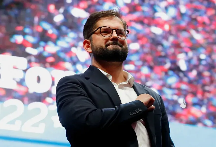 Chilean President-elect Gabriel Boric – Photo by Rodrigo Garrido / Reuters