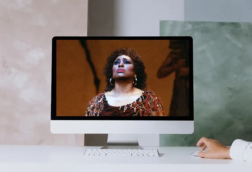 Leontyne Price in Aida – Photo courtesy of the Metropolitan Opera – Photo by cottonbro Pexels