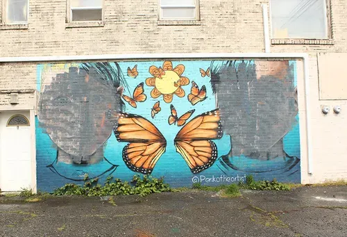 I Am Tacoma mural vandalized by racist