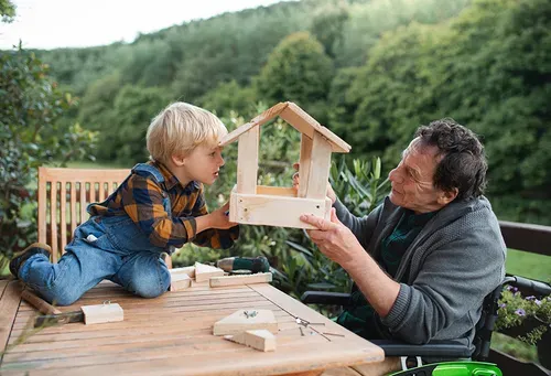 Teaching children how to protect birds in your backyard