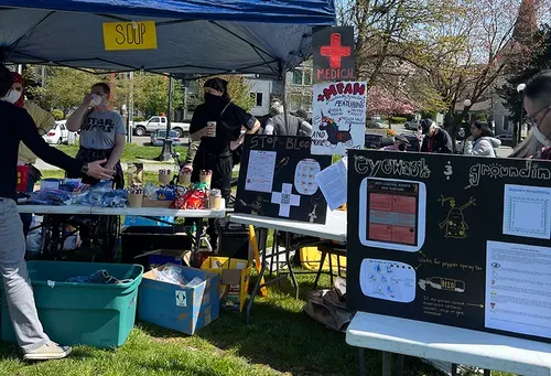 Cal Anderson Park hosts spring mutual aid fair