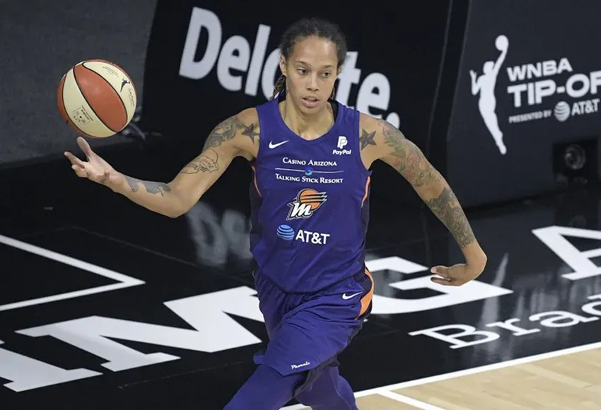 Brittany Griner – Photo by Phelan M. Ebenhack / AP