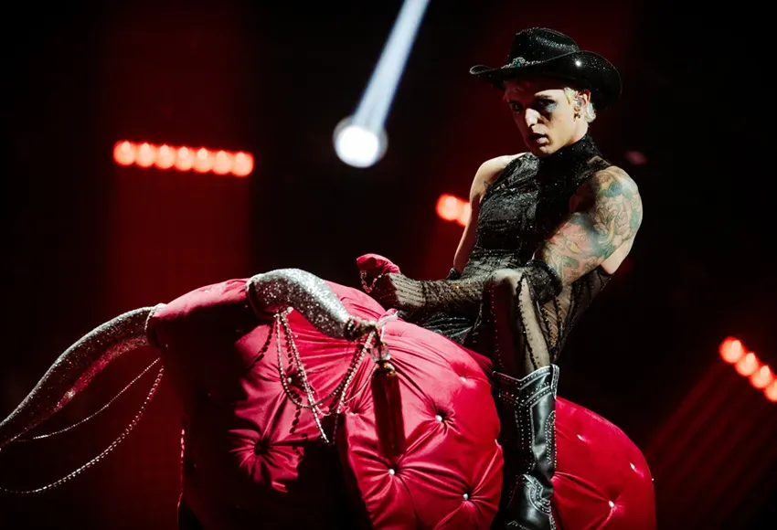Achille Lauro – Photo by EBU / Nathan Reinds