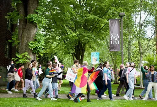 Though exhausted, SPU student activists continue the fight