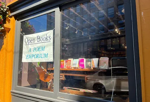Open Books provides a cozy space for poetry lovers