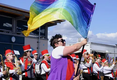 Alki Beach Pride: Antifascist, pro-human & totally worth the trek