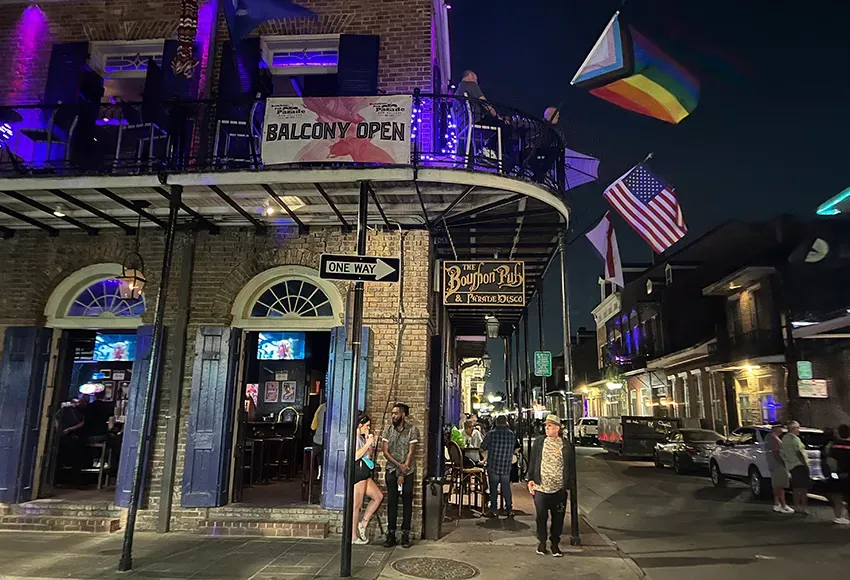 The Bourbon Pub – Photo by Bill Malcolm