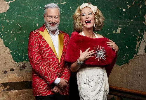 Drag and piano duo reignite for cathartic Christmas