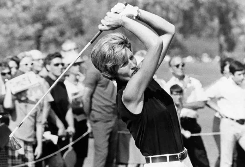 Kathy Whitworth in 1967 – Photo courtesy of AP