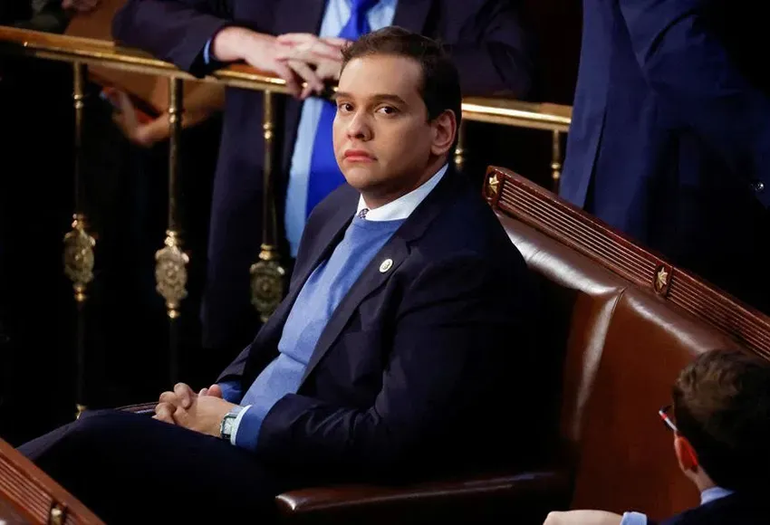 U.S. Rep. George Santos in Congress – Photo by Jonathan Ernst / Reuters