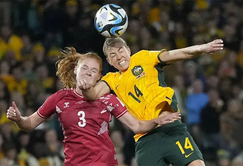 Denmark vs. Australia – Photo by Rick Rycroft / AP