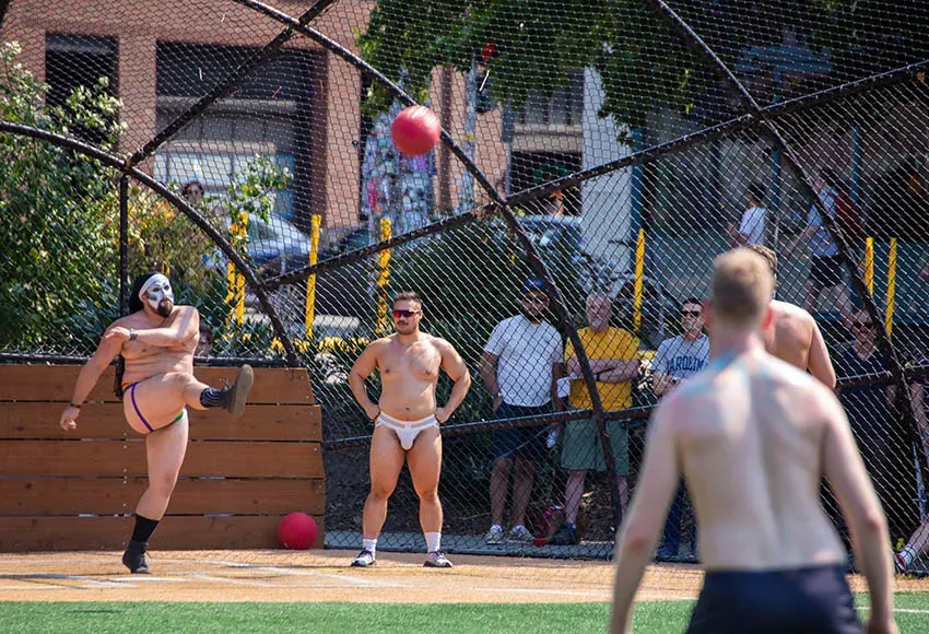 A postulant kicks off – Photo by Casey Engler / Courtesy of the Quake Rugby