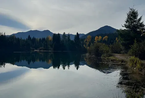 Hiking at Gold Creek Trail
