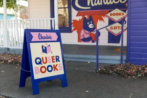 Charlies Queer Books owner recommends literature to take your mind off the election