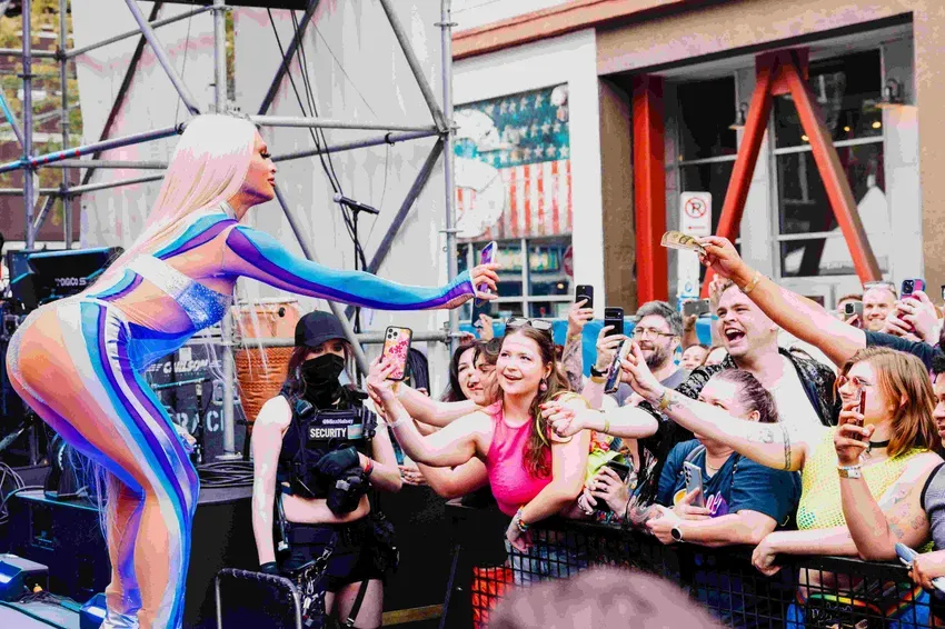 QPF 2024 photo of Sasha Colby by Walter Williams.