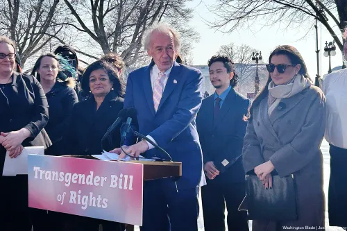Rep. Pramila Jayapal and Sen. Ed Markey reintroduce the Transgender Bill of Rights