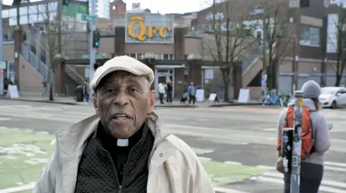 A question of dignity:  George Freeman challenges QFC in lawsuit over restroom access