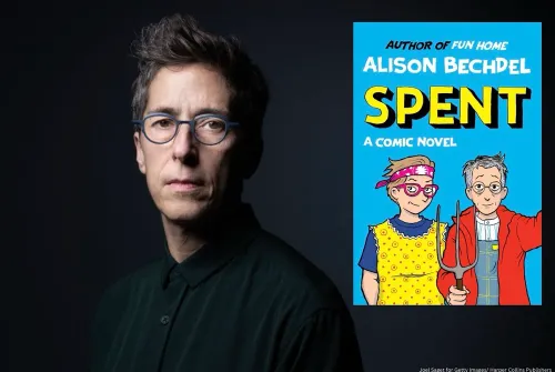 Lesbian cartoonist Alison Bechdel unpacks politics and family in her new work, Spent