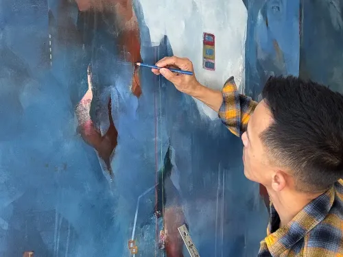 The emotional canvas of Ross Collado