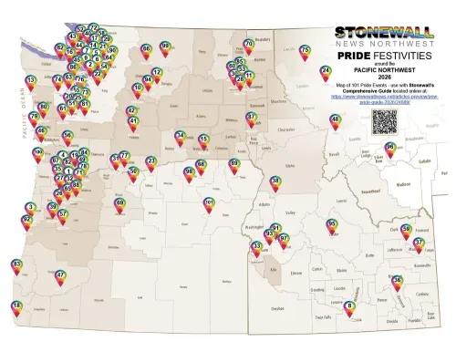 Stonewall’s 2026 Pride guide to 105 PNW Pride events in WA, OR, ID, and MT