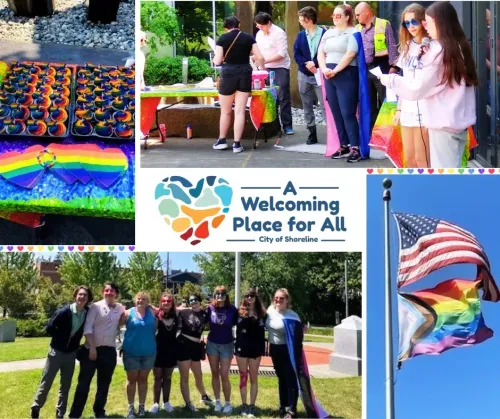 Rainbow flags fly high throughout Western Washington this Pride Month