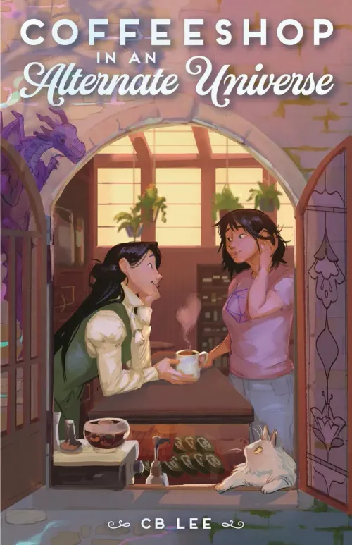 Sapphics fall in love but destinies collide in the upcoming YA novel Coffeeshop in an Alternate Universe