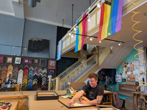 Framing pride inside Capitol Hill’s Frame Central