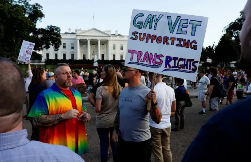 Guess were all terrorists now: What the new White House memo means for Trans people and organizations