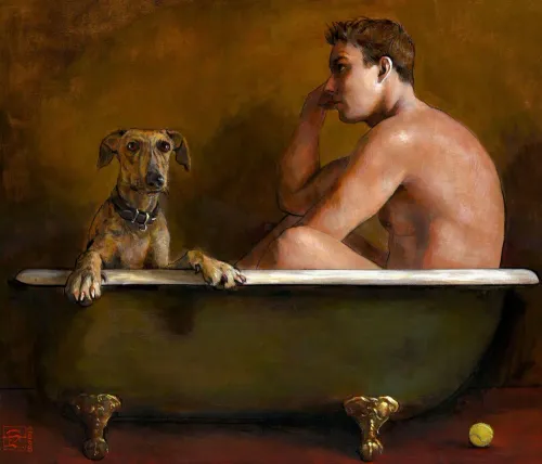 In conversation with Philip Gladstone: Modern intimacy in male nudes